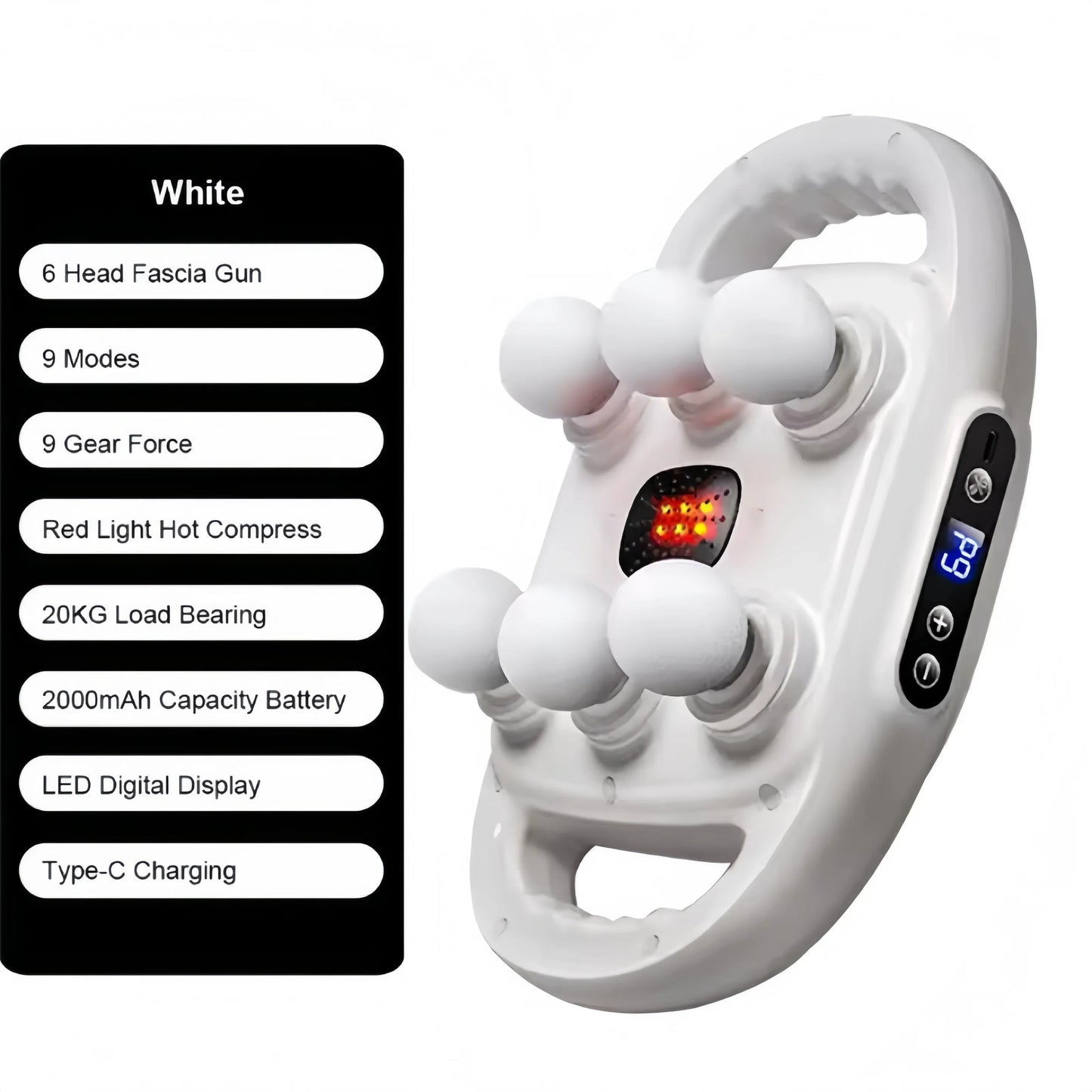 Six-Head High-Frequency Massager