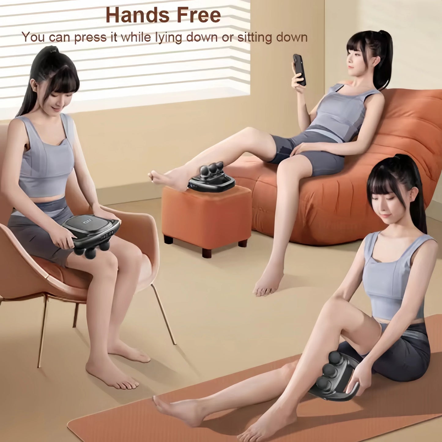 Six-Head High-Frequency Massager