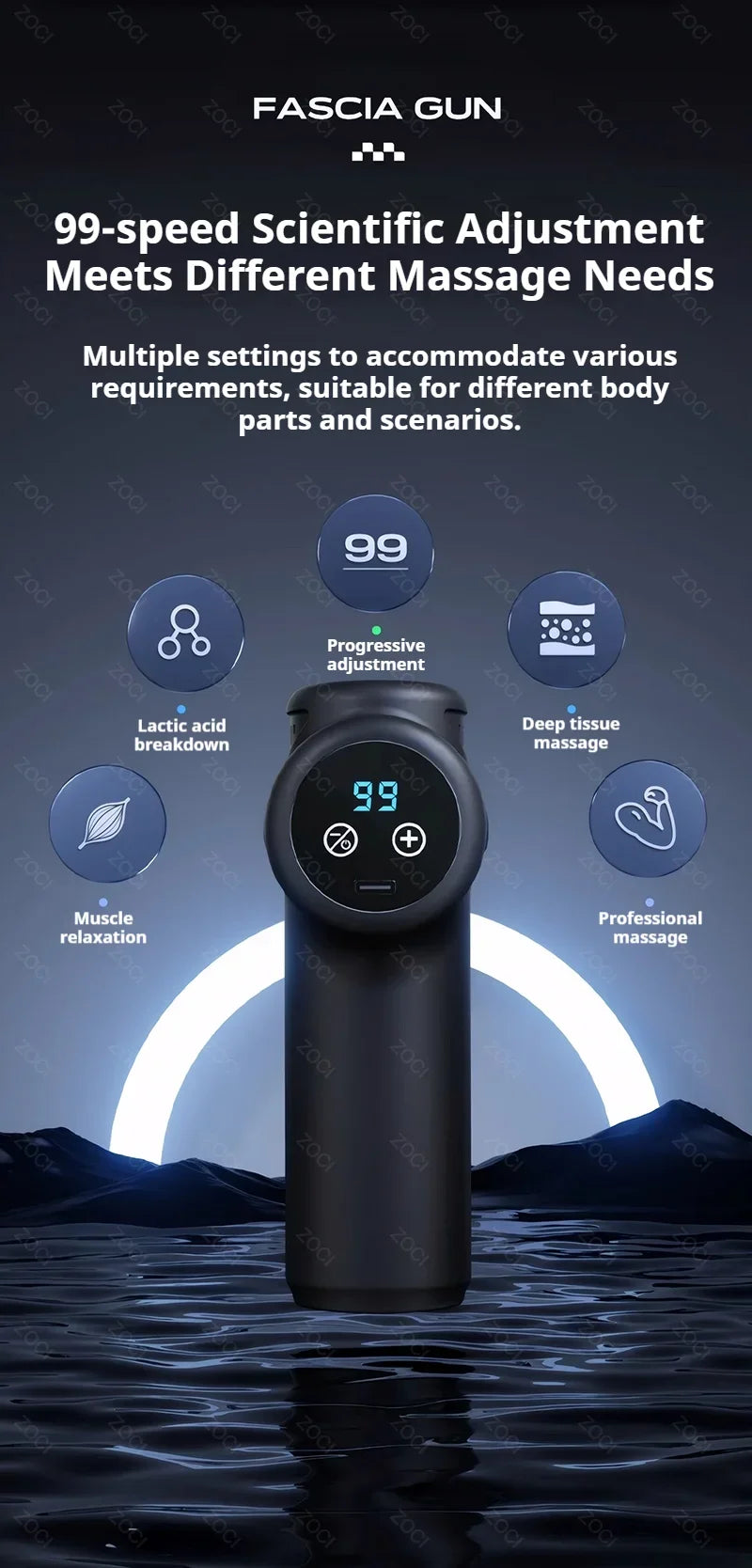 99-Level Digital Deep Massager